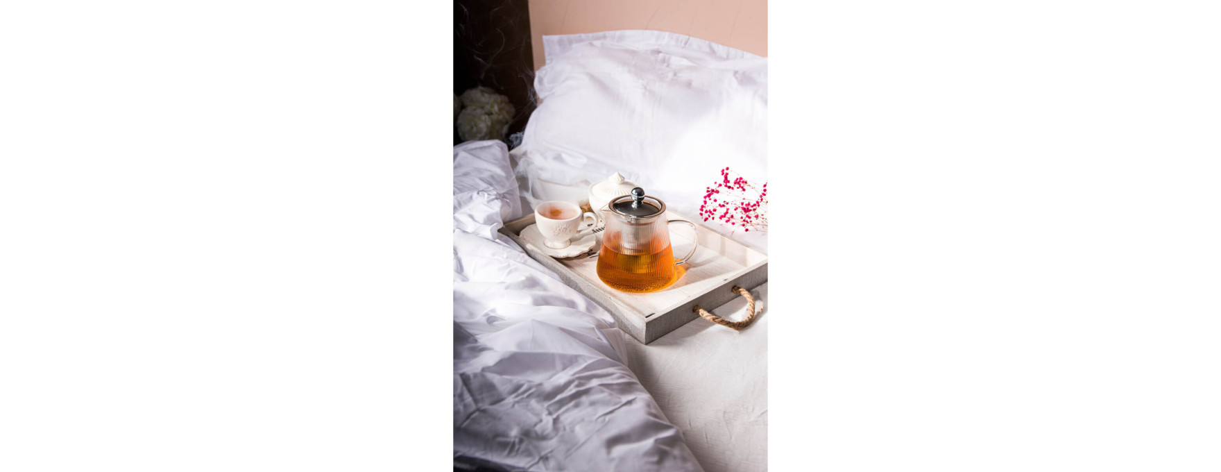 Théière transparente en verre et inox Darjeeling 1.20 l - Cr