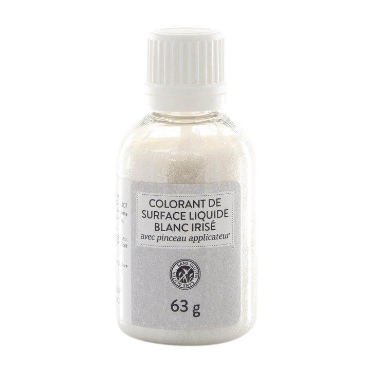 Colorant alimentaire de surface liquide avec pinceau applica