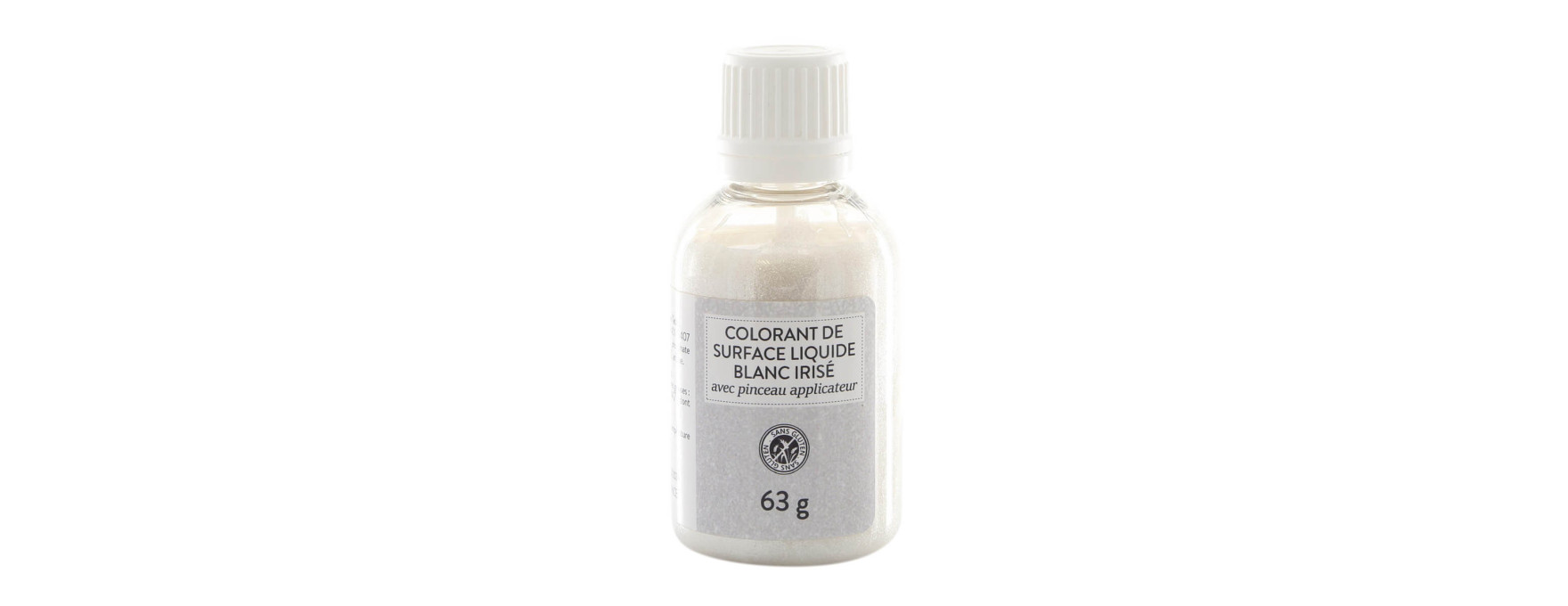 Colorant alimentaire de surface liquide avec pinceau applica