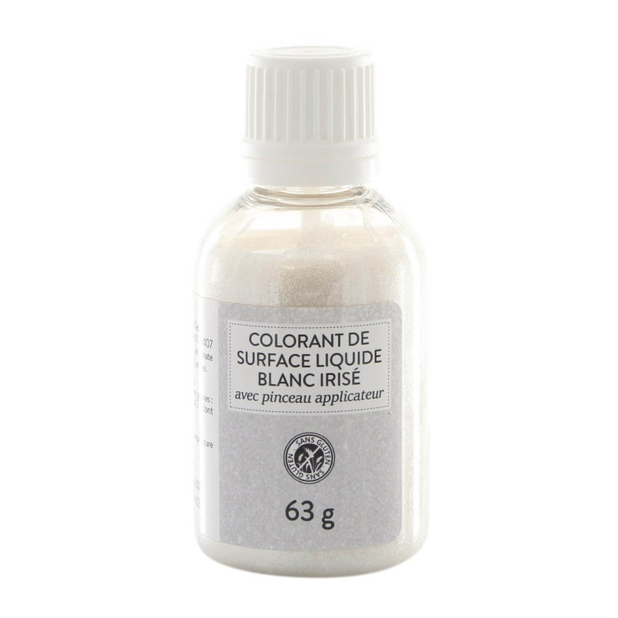 Colorant alimentaire de surface liquide avec pinceau applica