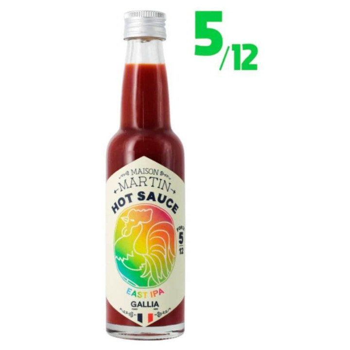 Sauce piment gallia east IPA 100 ml - Maison Martin