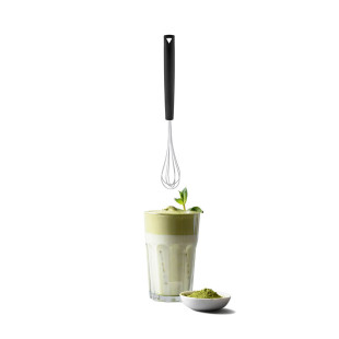 Petit fouet à manche long en inox et plastique 23.8 cm - Triangle