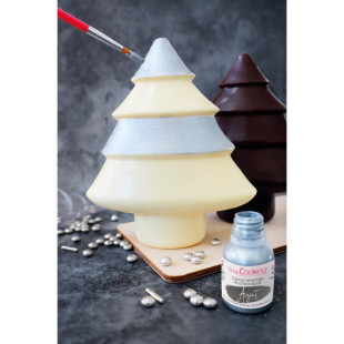 Moule à chocolat en plastique ABS sapin de Noël 3D 2 moules