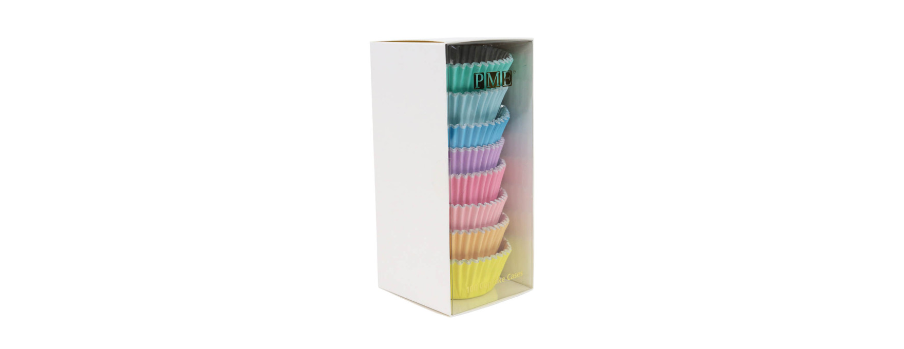 100 caissettes pour muffins et cupcakes doublées de feuille 