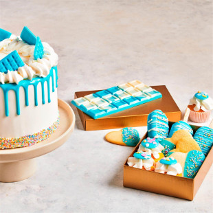 Deco melts bleu ciel 250 gr - FunCakes