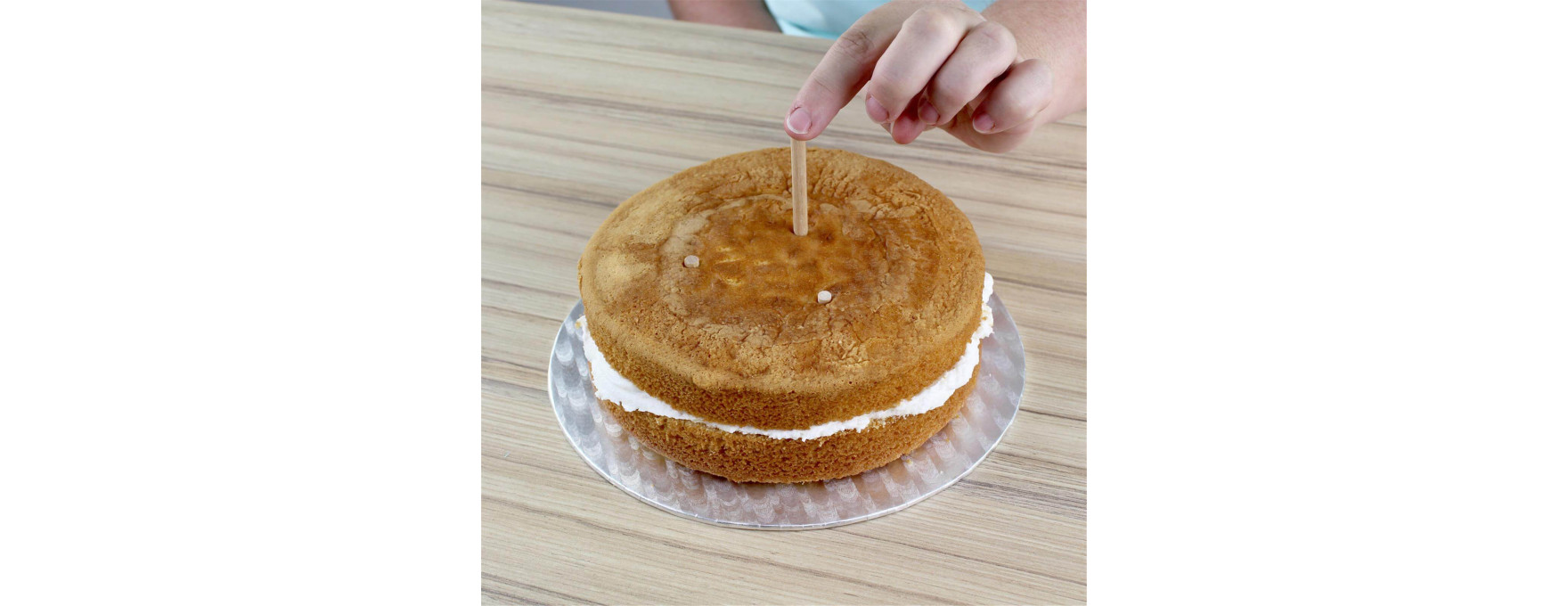 12 renforts en bois pour gâteaux à étages 30 cm - PME