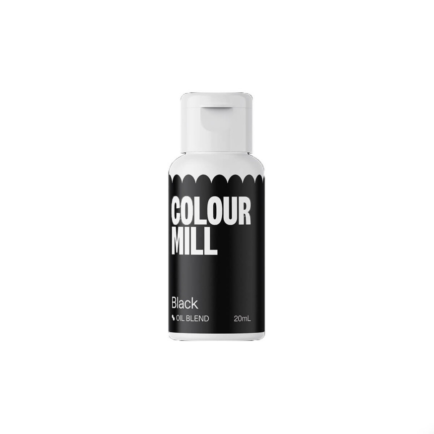 Colorant alimentaire liposoluble noir Black 20 ml - Colour M