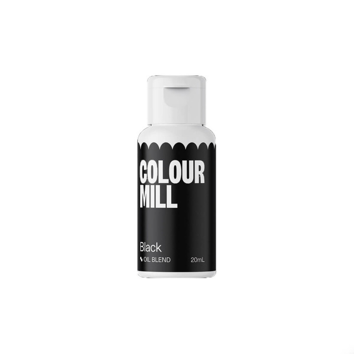 Colorant alimentaire liposoluble noir Black 20 ml - Colour M
