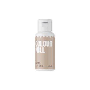 Colorant alimentaire liposoluble beige Latte 20 ml - Colour