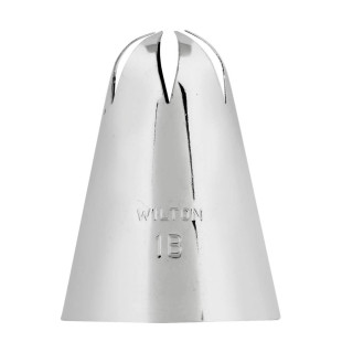 Douille en inox : fleur 15 mm  1B - Wilton