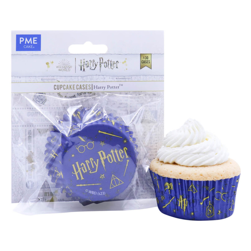30 caissettes à muffins et cupcakes Harry Potter 7 x 7 x 3 c