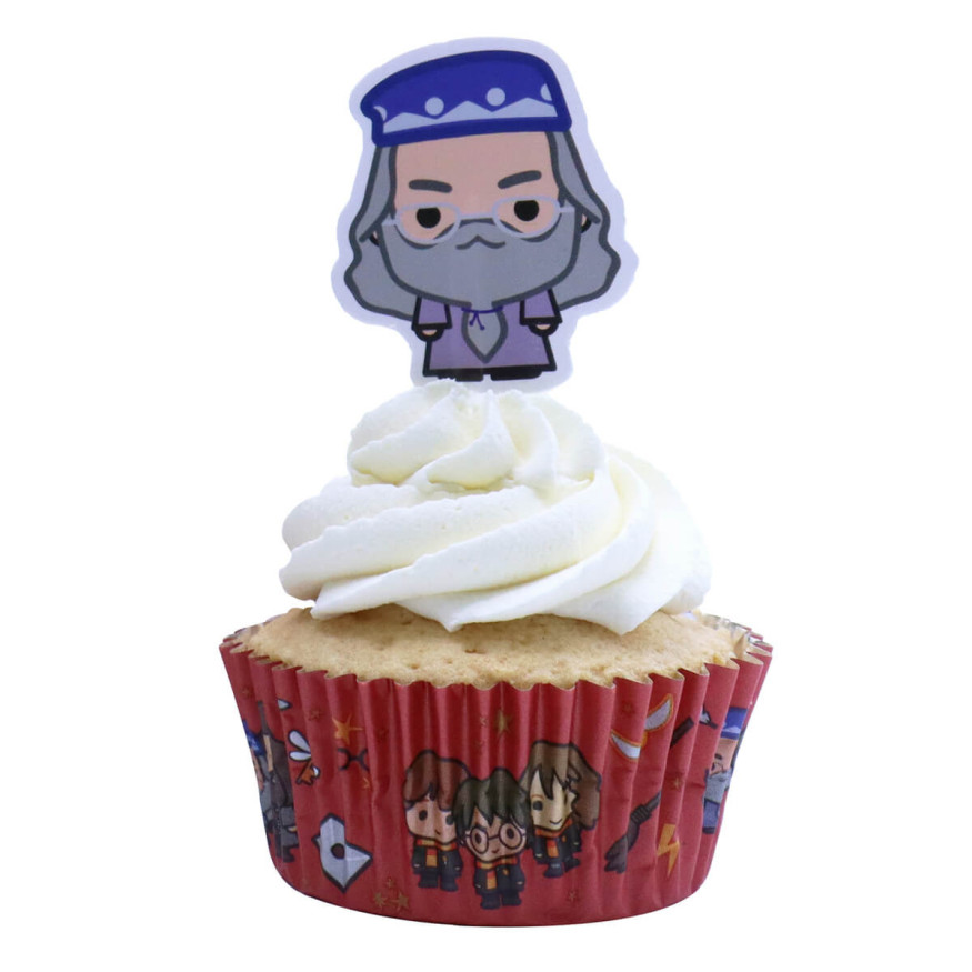 Kit 24 caissettes et décors à muffins et cupcakes Harry Pott