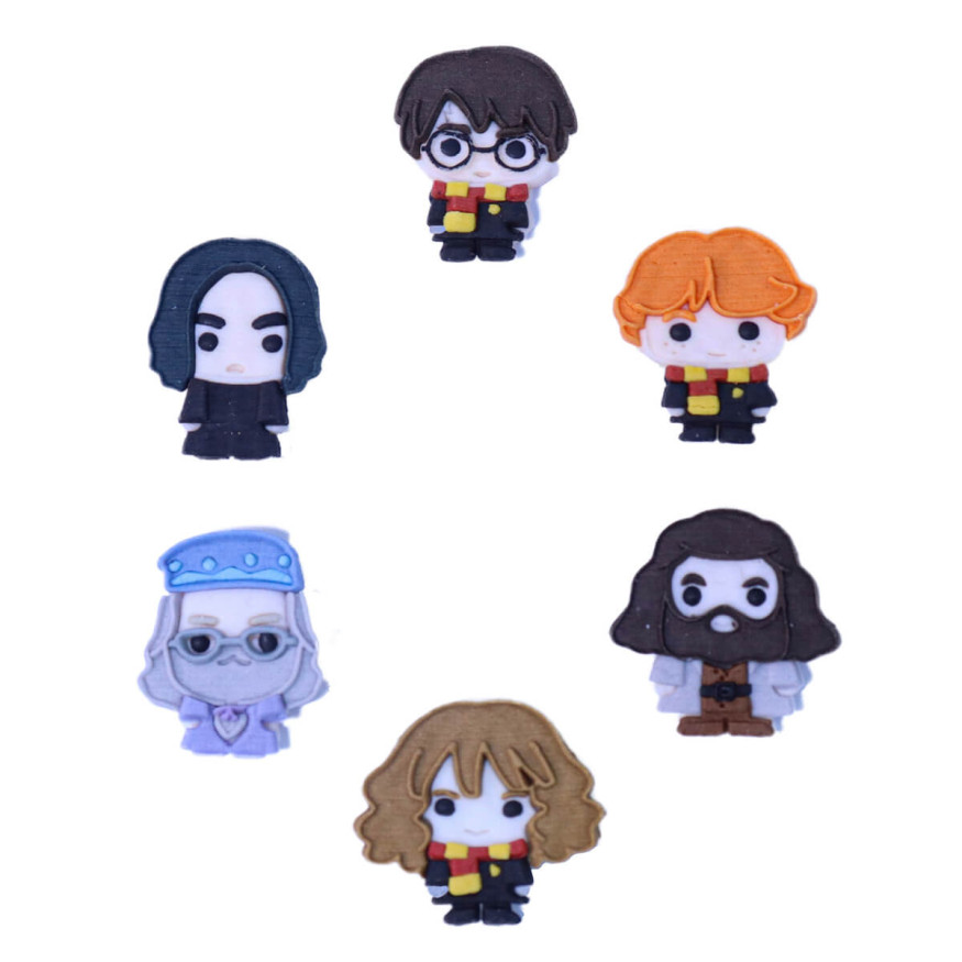 Plaque de décors comestibles : personnages Harry Potter (Har