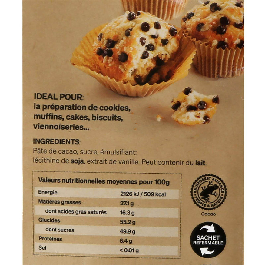 Pépites de chocolat noir 250 gr - Alice Délice