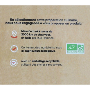 Préparation cake à la vanille bio sans gluten 250 gr - Alice Délice