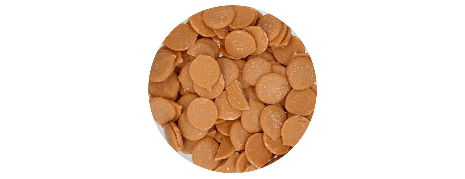 Deco melts marron clair saveur caramel 250 gr - FunCakes