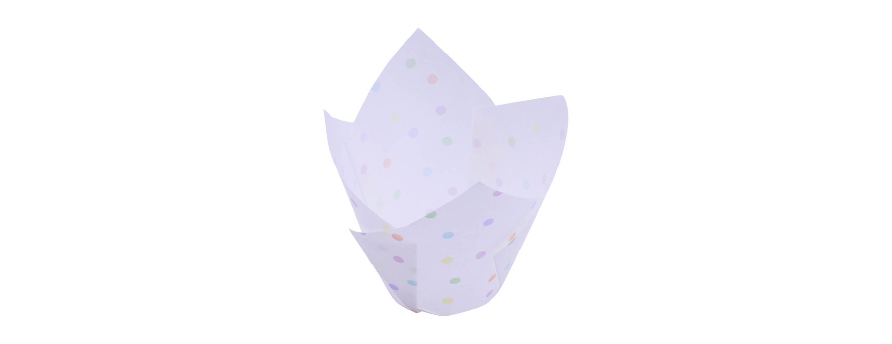 24 caissettes pour muffins et cupcakes décor pois