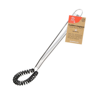Cuillère magique en inox et silicone : idéal pour émulsionne