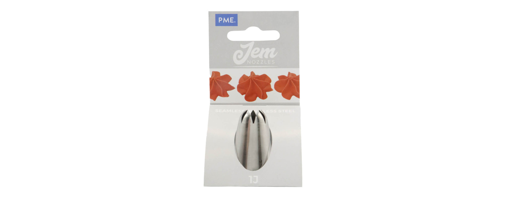 Douille en inox : fleur 15 mm 1J - PME