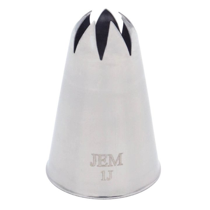 Douille en inox : fleur 15 mm  1J - PME