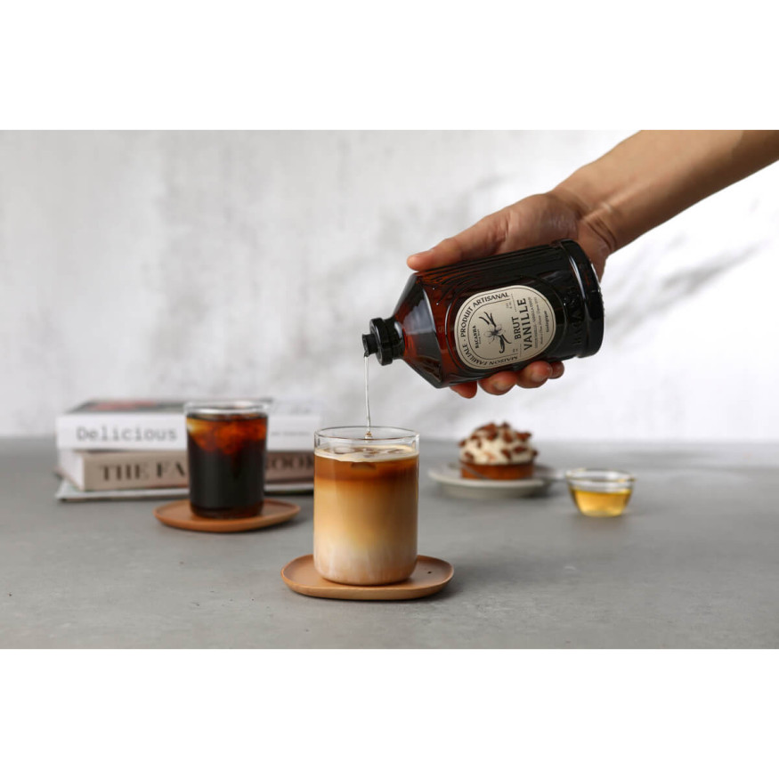 Sirop brut de vanille bio 400 ml - Bacanha