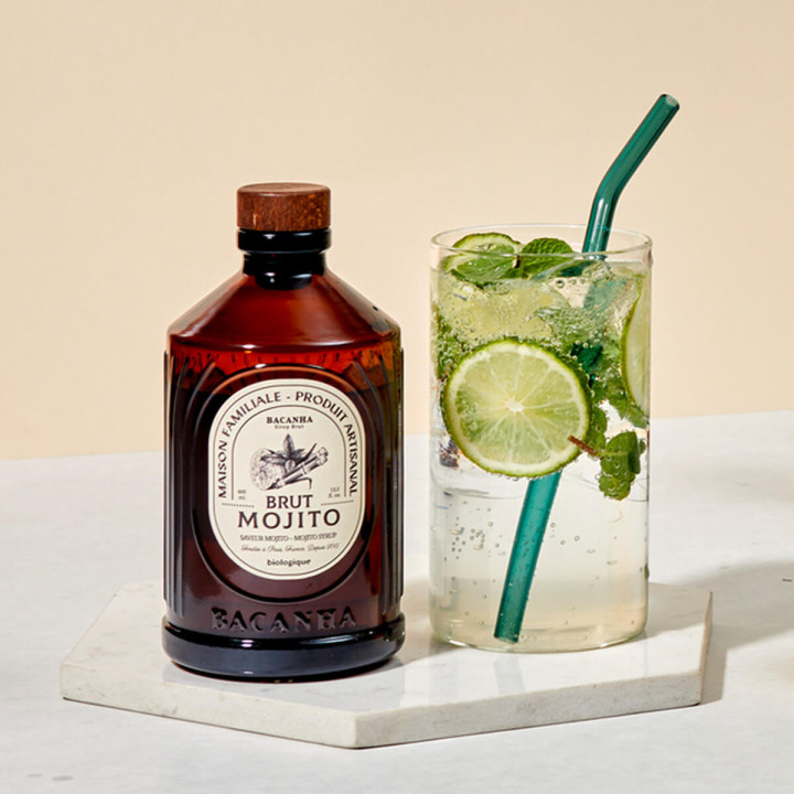 Sirop brut de mojito bio 400 ml - Bacanha