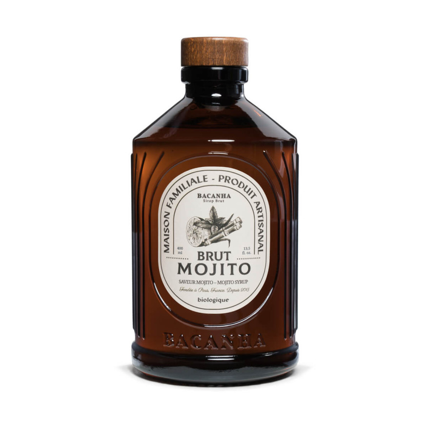 Sirop brut de mojito bio 400 ml - Bacanha