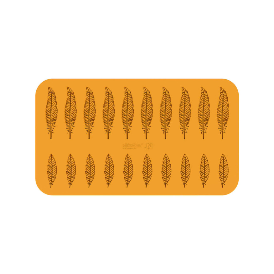 Moule tapis en silicone Piuma - Naturae pour décoration 3D 