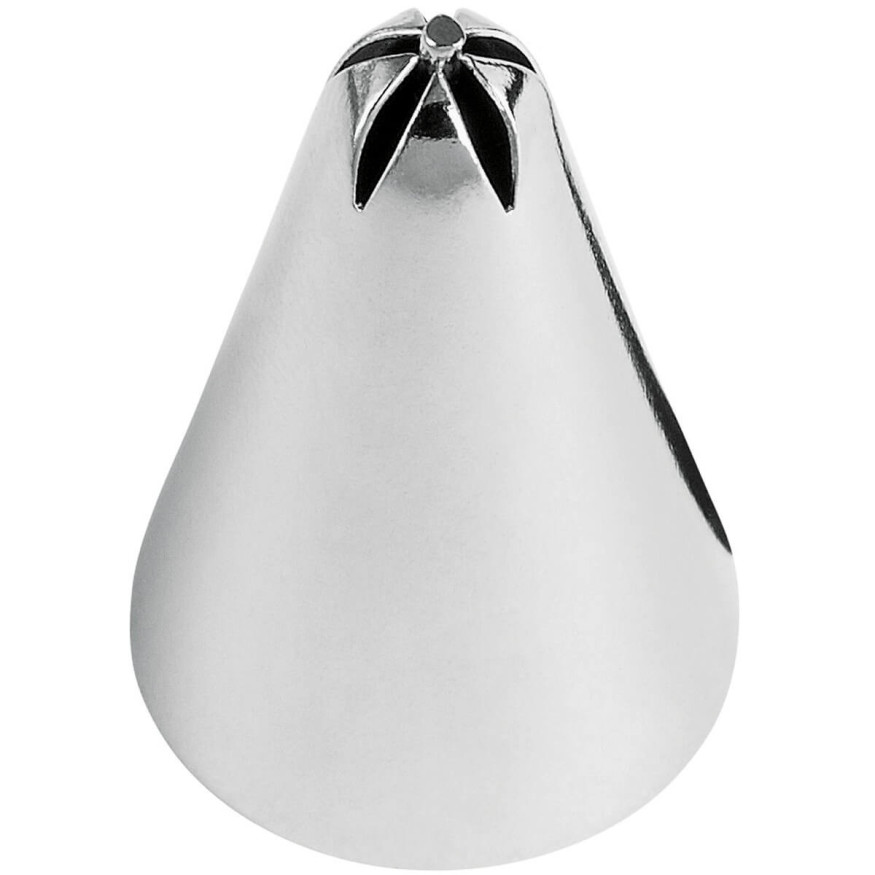 Douille en inox : fleur 4 mm  224 - Wilton