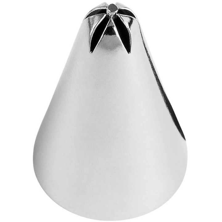 Douille en inox : fleur 4 mm  224 - Wilton