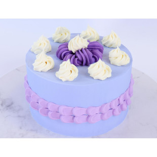 Set de douilles en inox large cupcakes collection : fleur rose