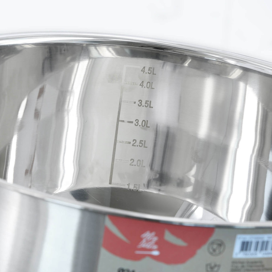 Bol de préparation en inox avec base anti-dérapante - Alice Délice