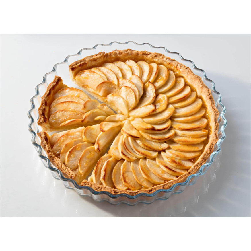 Moule à tarte en verre 27 cm - Ô Cuisine