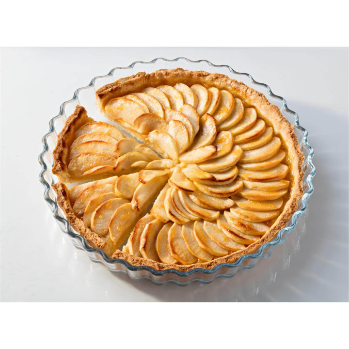 Moule à tarte en verre 27 cm - Ô Cuisine