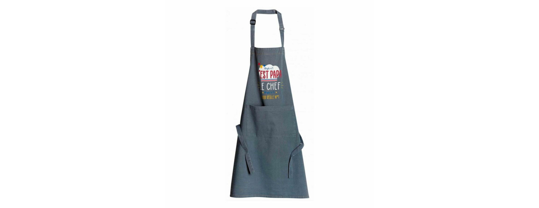 Tablier chef papa 80% coton recyclé - Winkler