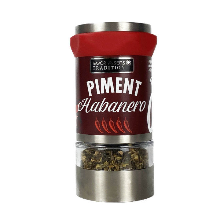Moulin à Piment Habanero notes citronnées et fleuries 12g -