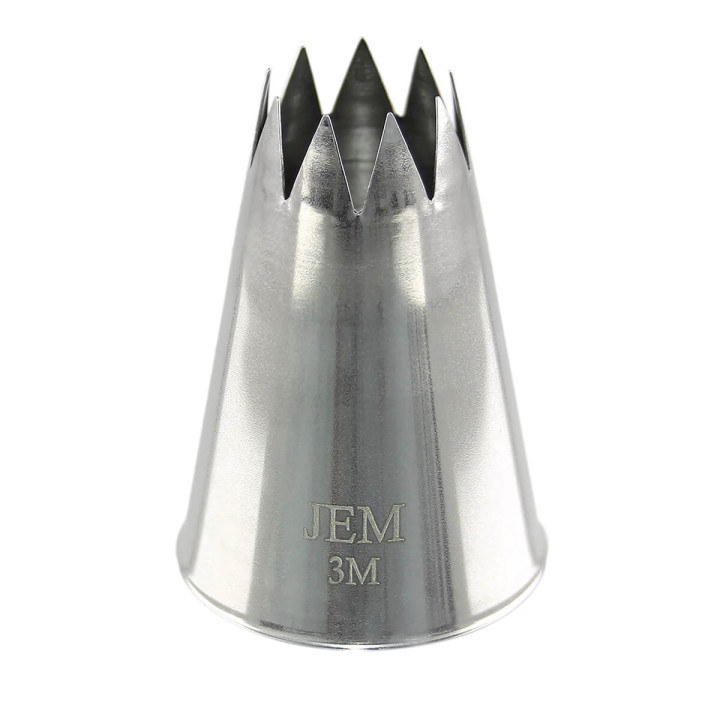 Douille en inox : cannelée étoile 18 mm  3M - PME