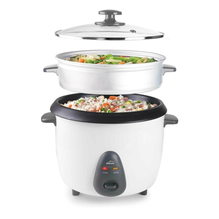 Cuiseur à riz 1,8L White - Lacor