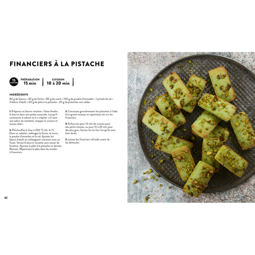 Madeleines et financiers - Hachette Cuisine
