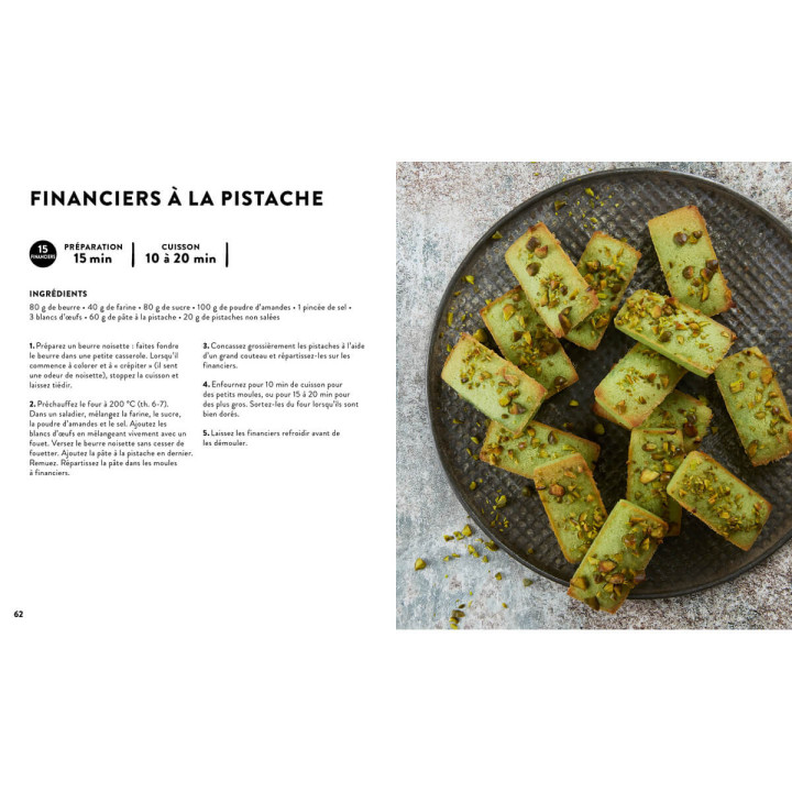 Madeleines et financiers - Hachette Cuisine