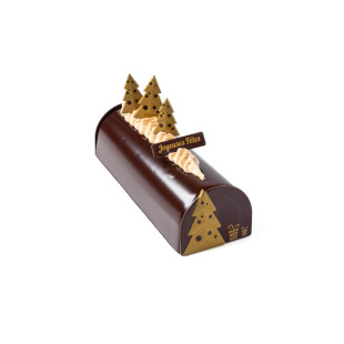 Set embouts bûche de Noël et décors alimentaires : Sapin de