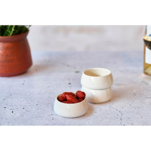 Set 3 Bols Torres blancs 9*4cm- Cosy Trendy