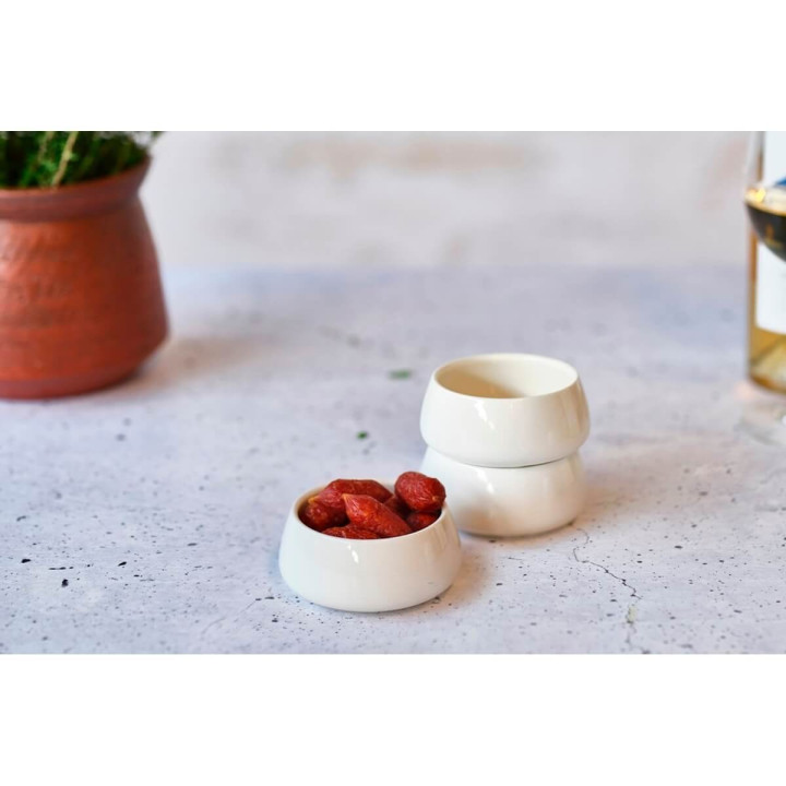 Set 3 Bols Torres blancs 9*4cm- Cosy Trendy