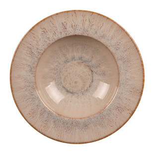 Assiette à pâtes 27cm  Akaris en grès - Table passion
