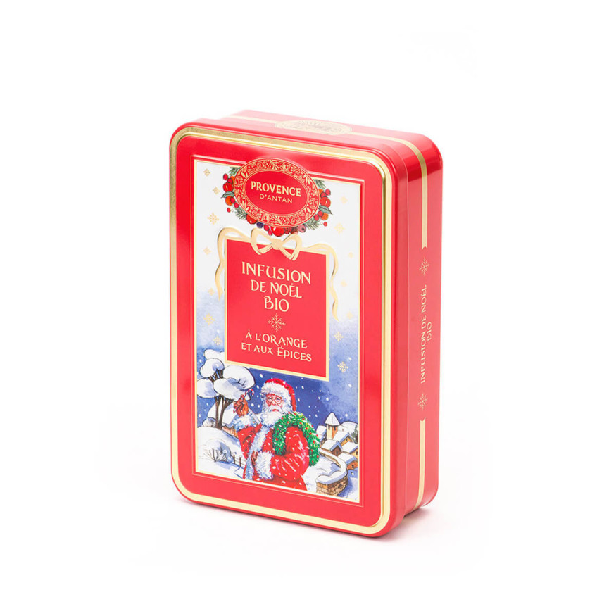 Coffret infusion de Noël bio : 24 sachets à l´orange et aux épices