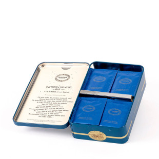 Coffret infusion de Noël bio : 24 sachets à la pomme et aux épices