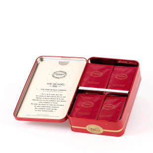 Coffret thé de Noël bio : 24 sachets à l´orange et cannelle