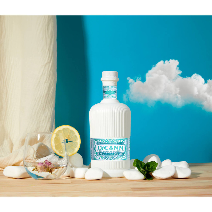 Gin marin aux algues 45% vol.. - Quai Sud