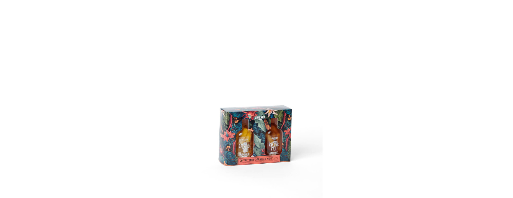 Coffret mini arrangez moi banane ananas coco vanille - Quai Sud