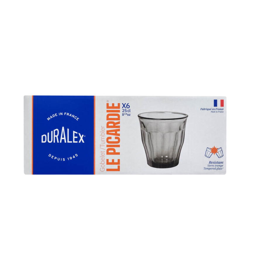 Verre Le Picardie 25cl Gris - Duralex